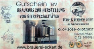 Gutschein Braukurs