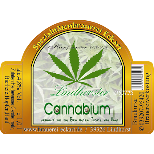 Cannabium Etikett
